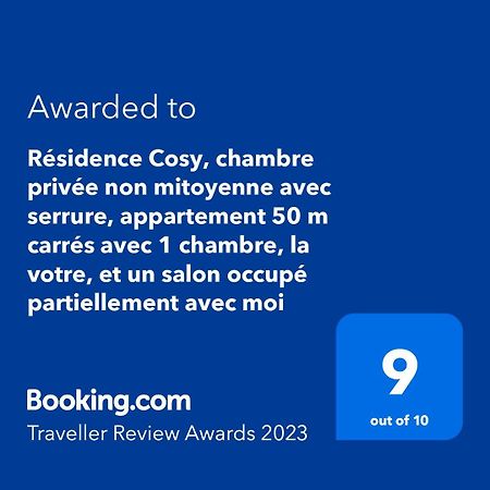 Residence Cosy, Chambre Privee Non Mitoyenne Avec Serrure Dans Un Appartement De 50 M Carres Bois-Colombes Exteriér fotografie